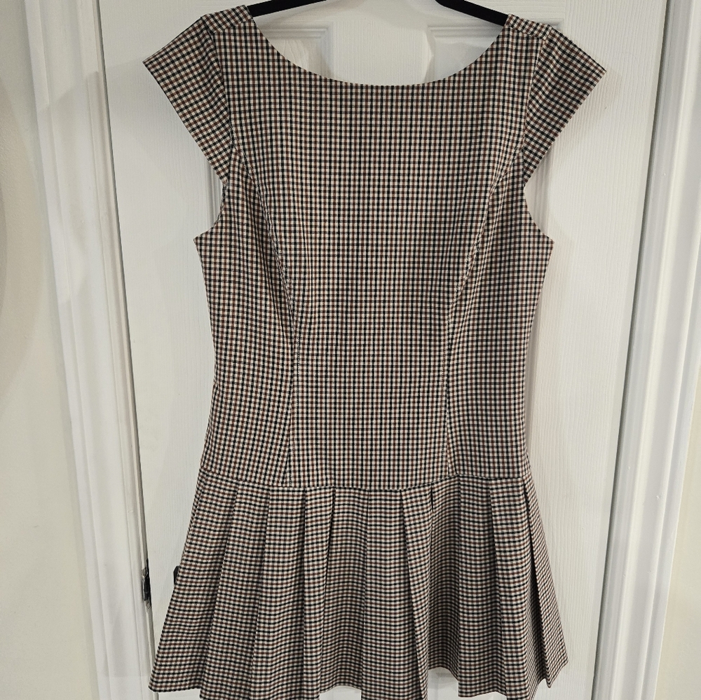 Aritzia Sunday Best Palette Dress - Checkered Dress